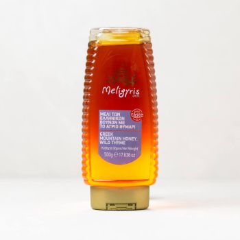 Meligyris Wild Thyme Honey 500g squeezie bottle